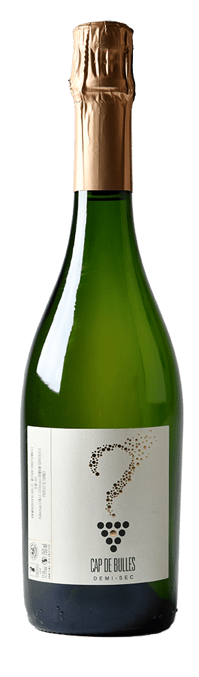 Vin blanc pétillant Jurançon : Cap De Bulles Demi-Sec